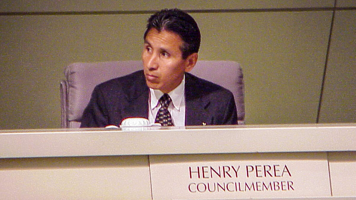 Henry R. Perea was named Fresno City Council President in January 2001. Perea floated the idea of changing term limits later that year, but ultimately no action was taken.